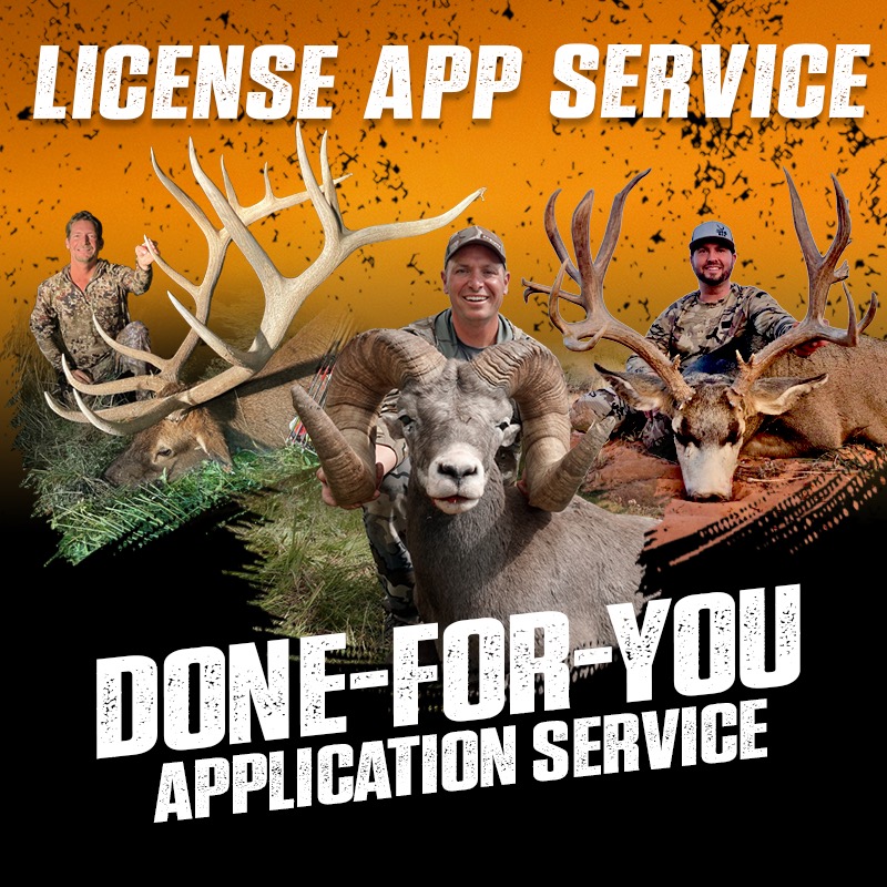 License Application Service: done-for-you western state hunt applications