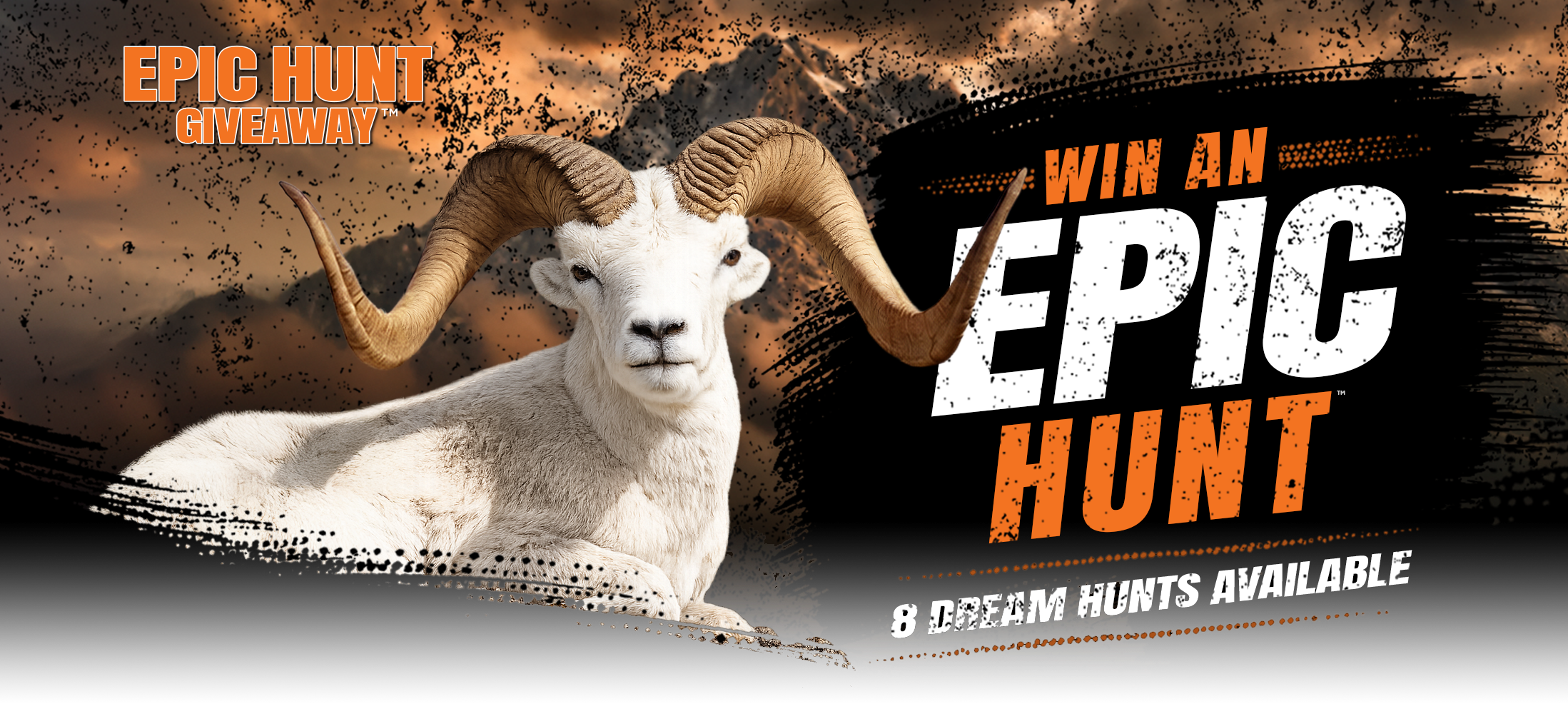 2026 Summer Epic Hunt & Optics Giveaway — Win an Epic Hunt. 8 dream hunts available.