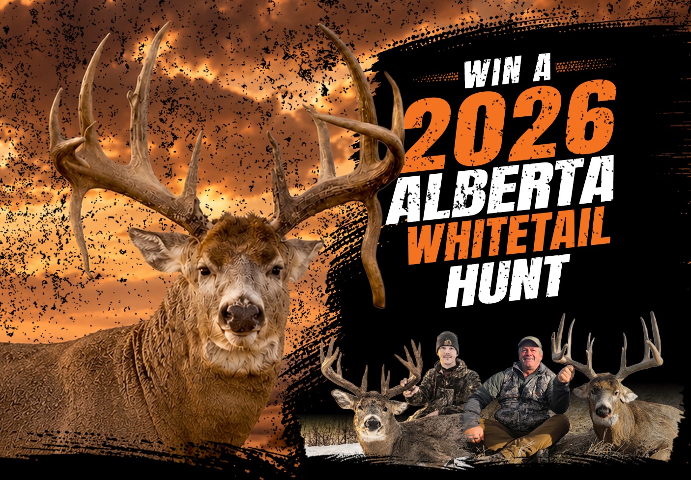 Win a 2026 Alberta Whitetail Hunt