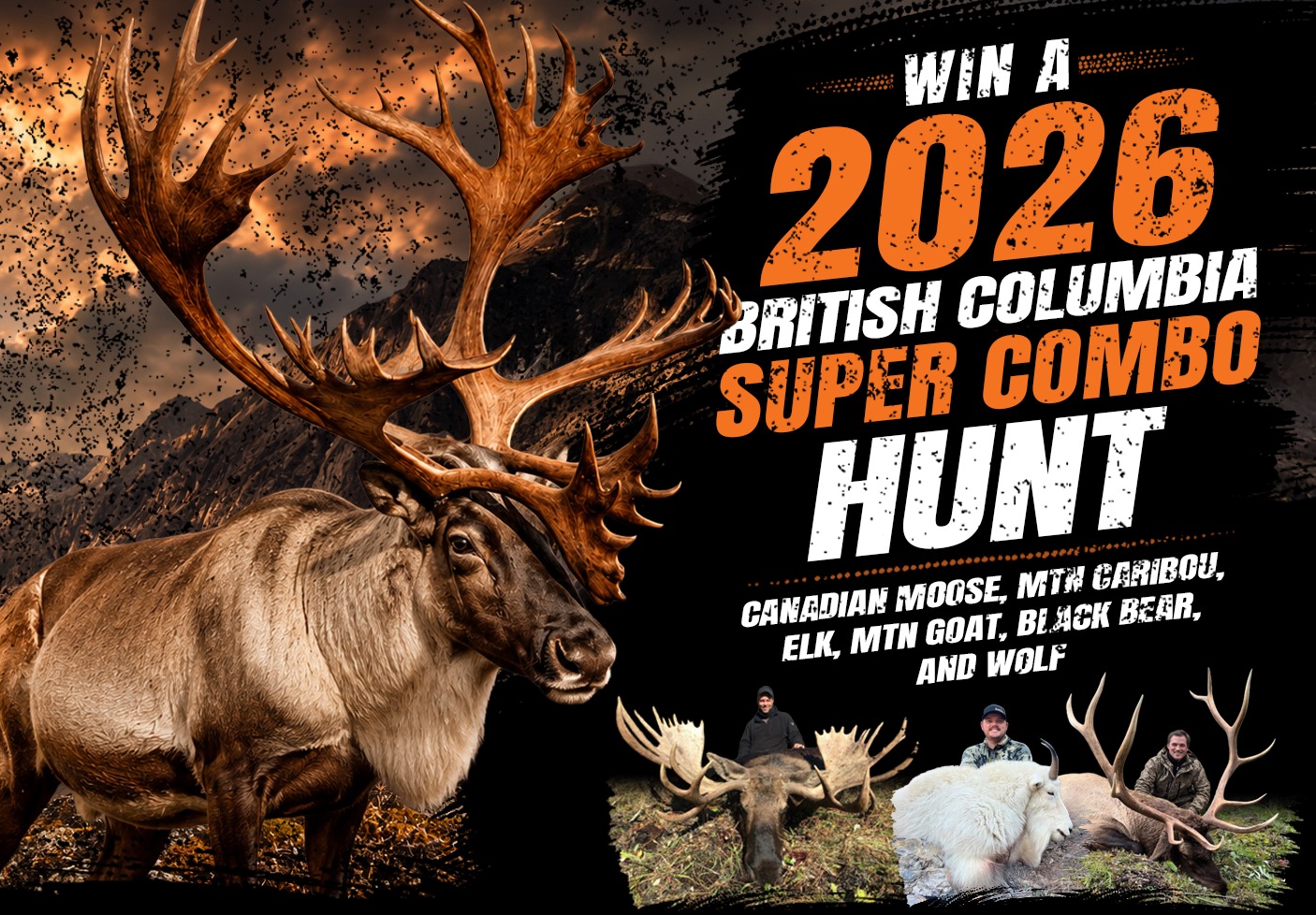 Win a 2026 British Columbia Super Combo Hunt