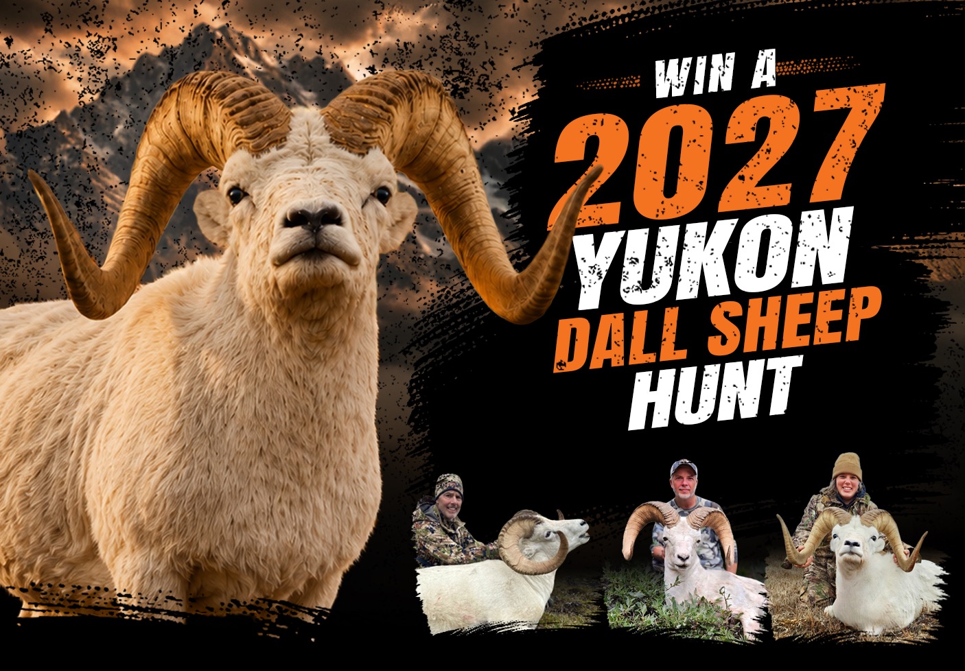 Win a 2027 Yukon Dall Sheep Hunt